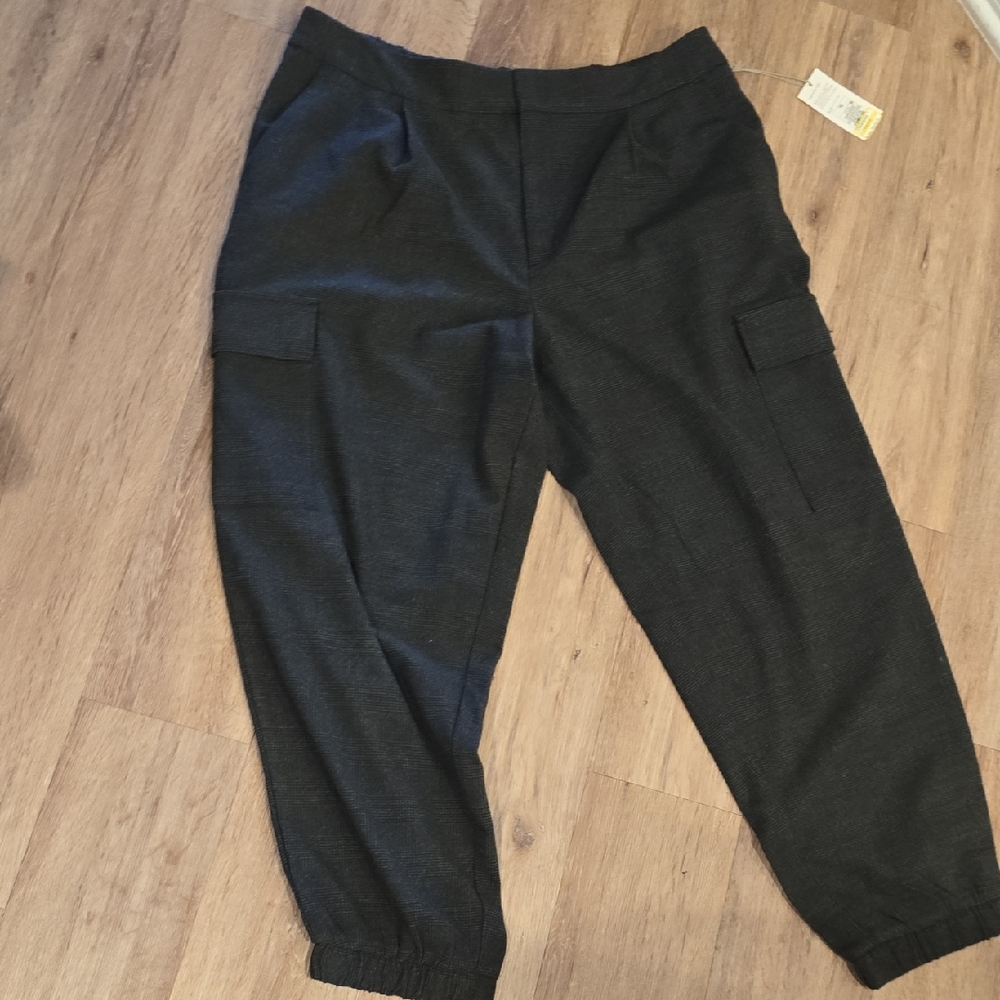 A New Day Charcoal Textured Pants